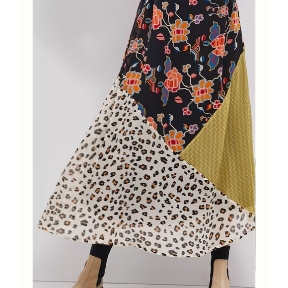 NWT Anthropologie × Soniya Maxi Dress Size L - Picture 4 of 16